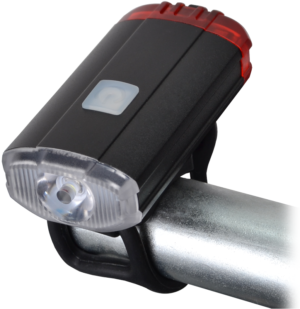 LED svjetiljka za bicikle,punjiva, bijelo/crveno svijetlo - BLCR2W - (m)