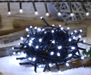 LED božićni svjetlosni lanac, programi, vanjski/unutarnji - CHRSTHOP400CW - (m)