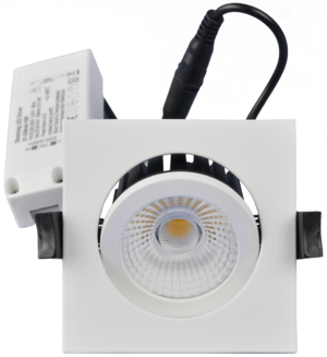 Led rasvjetno tijelo, četvrtasto, okretno - DLNCOBD13W - (m)