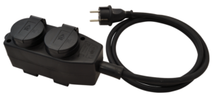 Multi-way produžni kabel s prekidačem, za vanjsku upotrebu, - KE4-5M - (m)