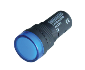 Signalna svjetiljka s LED, plava - LJL16-AC230B - (m)
