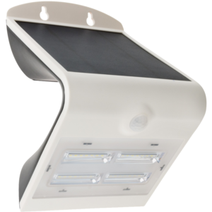 Solarna LED zidna svjetiljka sa senzorom pokreta,bijela - LSLBW3W - (m)