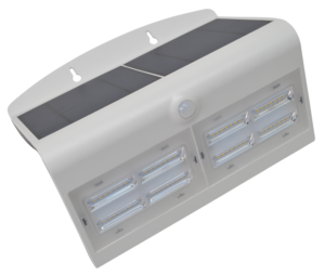 Solarna LED zidna svjetiljka sa senzorom pokreta,bijela - LSLBW7W - (m)