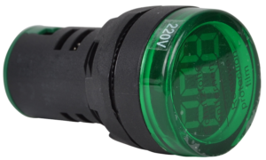 Voltmetar, LED indikator, zeleni - NYG3-VG - (m)