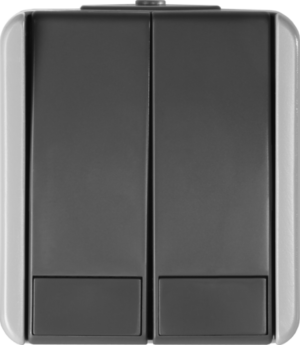 TIPKALO SERIJSKO IP44 10A 250V~ GY - SF51GY-U - (m)