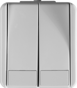 TIPKALO SERIJSKO IP44 10A 250V~ PW - SF51PW-U - (m)