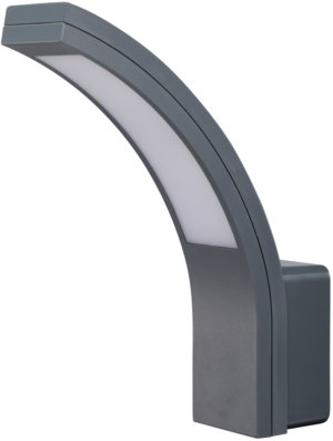 LED zidno rasvjetno tijelo, antracit - SLIBA15W - (m)