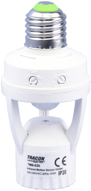 Adapter za senzor gibanja, infracrveni, za grlo E27 - TMB-E50 - (m)