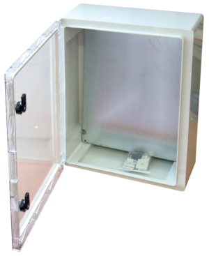 Plastični razvodni ormar, prozirna vrata - TME403017T - (m)