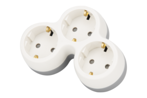 Adapter,bijela+siva boja - TND3 - (m)