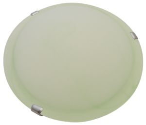 Staklena stropna UFO svjetiljka, zelena - UFO-1-Z - (m)