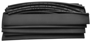 Set steznih cijevi, tankostjenkasti, stezanje 2:1, crni - ZSBB-SET - (m)